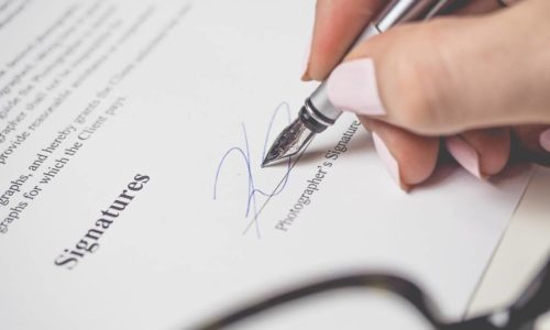 notarizing authentication of signatures